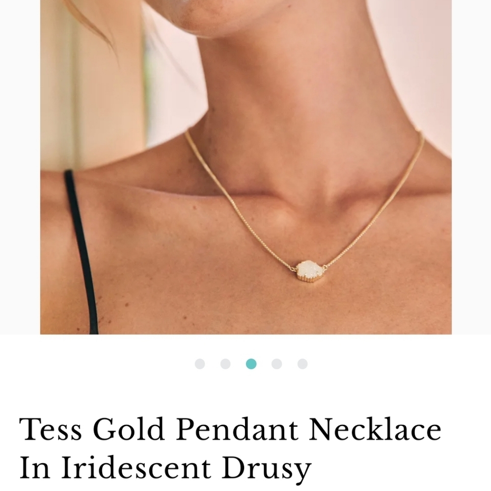 Kendra Scott Drusy Necklace